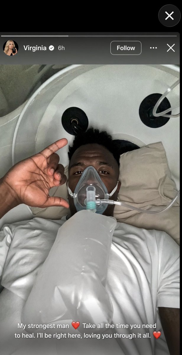 Lastborn0o1's tweet photo. Virginia just posted an IG story saying she still loves Vinicius even while he’s on his sickbed. https://t.co/360F3kDYui