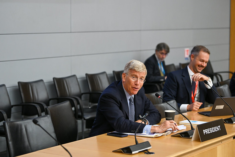 OECD_NEA's tweet photo. 🛢️Ensuring a reliable nuclear fuel supply chain is crucial for maintaining current nuclear power capacity and supporting its expansion.
 
#RoadmapsToNewNuclear participants discussed recent progress and conditions needed for improving the security of nuclear fuel supply. https://t.co/98UrTZNSwT