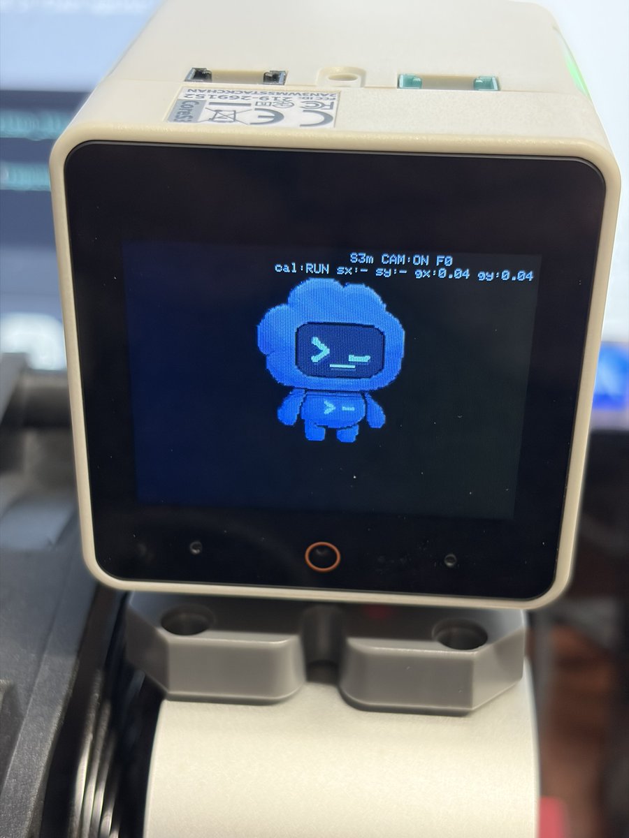 machidento's tweet photo. これで完成
私を認識し私の方を見る
会話が出来る
検索も出来る
画面も変更した。
完璧なペット状態にした
#OpenAI
#ChatGPTLive https://t.co/T72YQfr2Jy