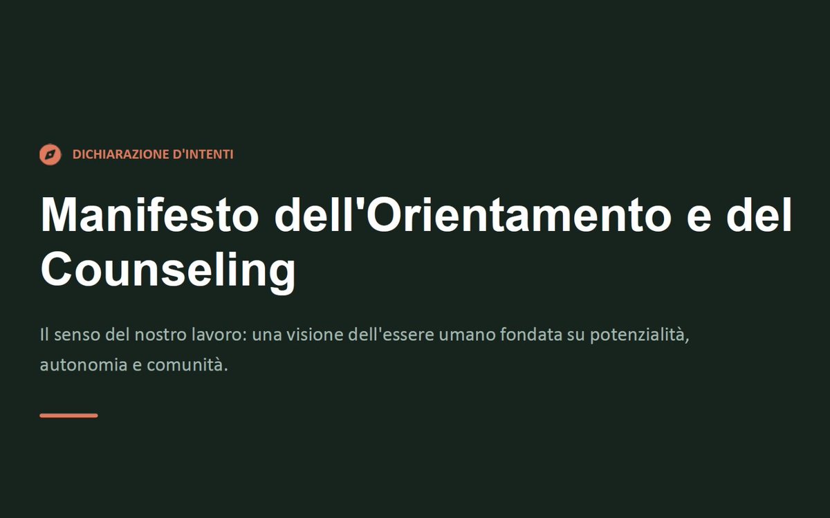 Simbiosofia's tweet photo. Appunti sull'intelligenza valoriale.

SCARICA GRATIS… IL MANIFESTO DELL’ORIENTAMENTO E DEL COUNSELING

https://t.co/jtDvTJTpt4 https://t.co/H6TKosGINO
