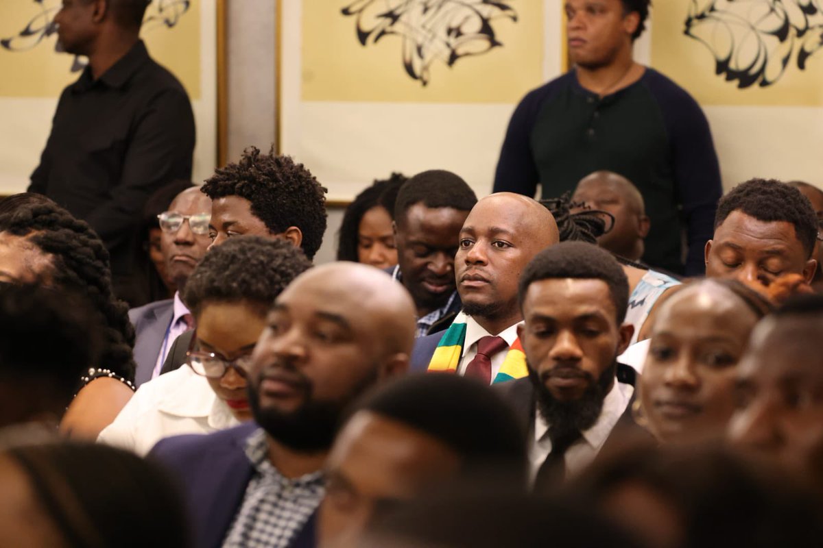 edmnangagwa's tweet photo. It was a true honor and a great pleasure to address members of our vibrant Zimbabwean Diaspora community here in New York last night!

No matter the physical distance or where you live and work, you remain an integral part of the Zimbabwean family. Home is home.

Your patriotism and unwavering commitment to your heritage is highly commendable. For years, you have supported families, built businesses, and sent home over USD 2.4 billion in annual remittances. But our engagement is evolving—we are moving from remittances to strategic investment, and from the movement of people to the movement of knowledge, technology, and capital.

Yesterday, I shared an important message: Zimbabwe is no longer lamenting "brain drain"—we have successfully turned it into brain circulation. Whether you are a surgeon, an engineer, a professor, an ICT specialist, or a financier, you do not need to return permanently to make a lasting impact. Your skills, expertise, and global best practices are tremendous national assets.

Under our national development agenda, NDS2 (2026-2030), my Administration recognizes the Diaspora as a vital strategic partner in achieving Vision 2030. We are actively simplifying bureaucracy, modernizing passport services, establishing Diaspora service centres, and ensuring your investments are securely facilitated and protected across agriculture, mining, renewable energy, the digital economy, and infrastructure.

Let us continue working together to amplify Africa’s voice and demonstrate Zimbabwe's rightful place in global affairs—as shown by our historic election to a non-permanent seat on the UN Security Council for 2027-2028.

The more we work together, the more we prosper!

Nyika inovakwa, inotongwa, inonamatirwa, nevene vayo.
Ilizwe lakhiwa, libuswe, likhulekelwe, ngabanikazi balo.