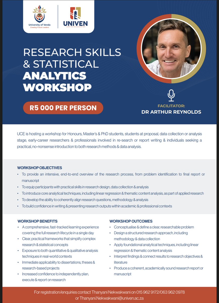 _UIGC_'s tweet photo. Strong decisions start with strong evidence.

Strengthen your Research Skills &amp; Statistical Analytics with UCE, facilitated by Dr Arthur Reynolds.
Build the skills to turn local data into insights that support informed decisions in an increasingly data-driven world.
#UNIVEN #UCE https://t.co/cmi0VdqIAZ