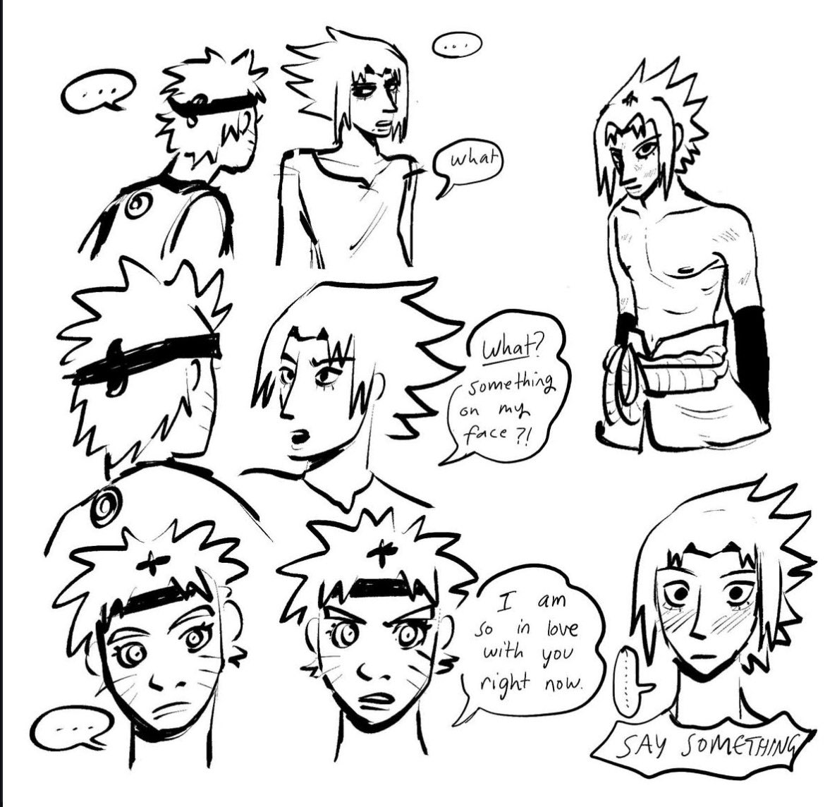 catbruhkin's tweet photo. This from May but still cute #narusasu https://t.co/Ami98or4oz