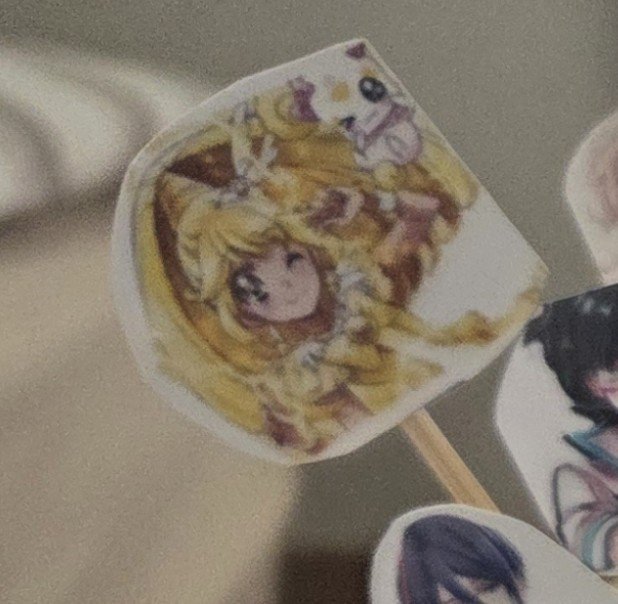 acmnqz's tweet photo. ちなみにどれだけ黄瀬やよいが好きかというと、友達とヒアミーアウトケーキやった時に一番最初にぶっ刺した https://t.co/FbEyxccrBI