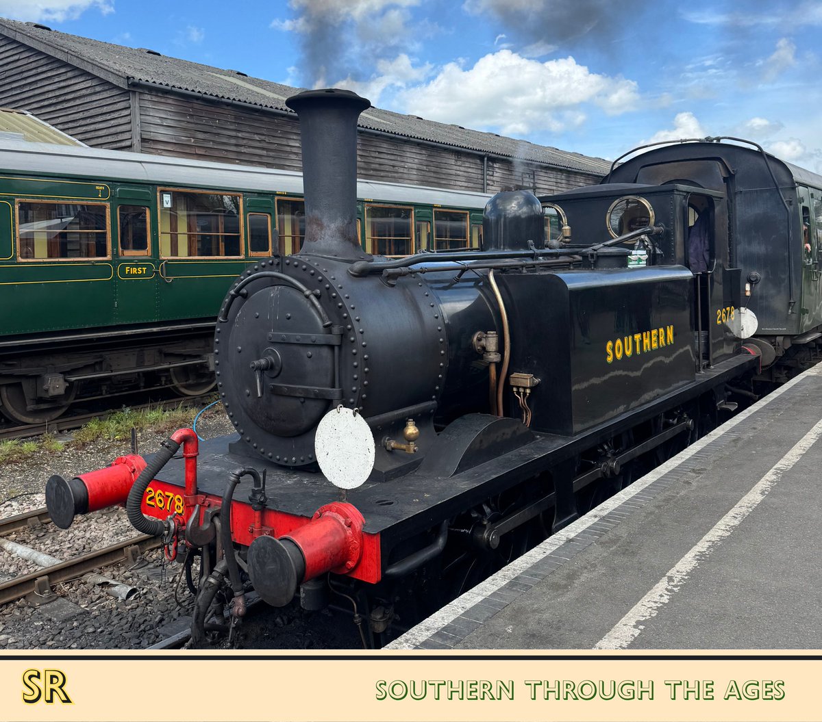 ABCMagazineUK's tweet photo. ‘Southern Through the Ages’ Gala at @KandESRailway 
The Gala will take place on 7th-8th Nov and visitors can look forward to an intensive programme of train services, photographic opportunities and the chance to experience a range of historic railway operations over the weekend🚂 https://t.co/cDIrxgPNQw
