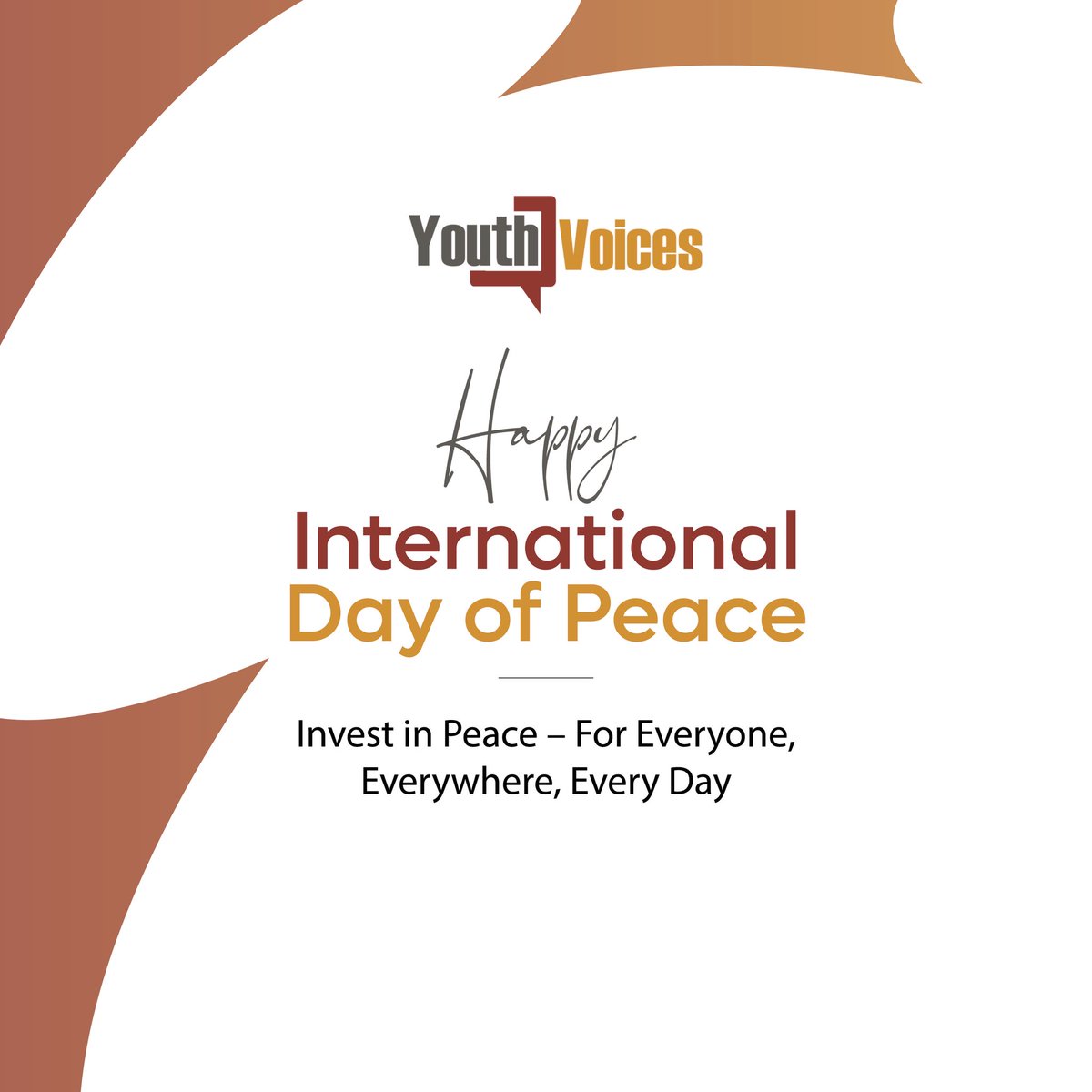 YouthEngage_rw's tweet photo. Happy International Day of peace!🫶🏾 https://t.co/3Qrq3t5hlk