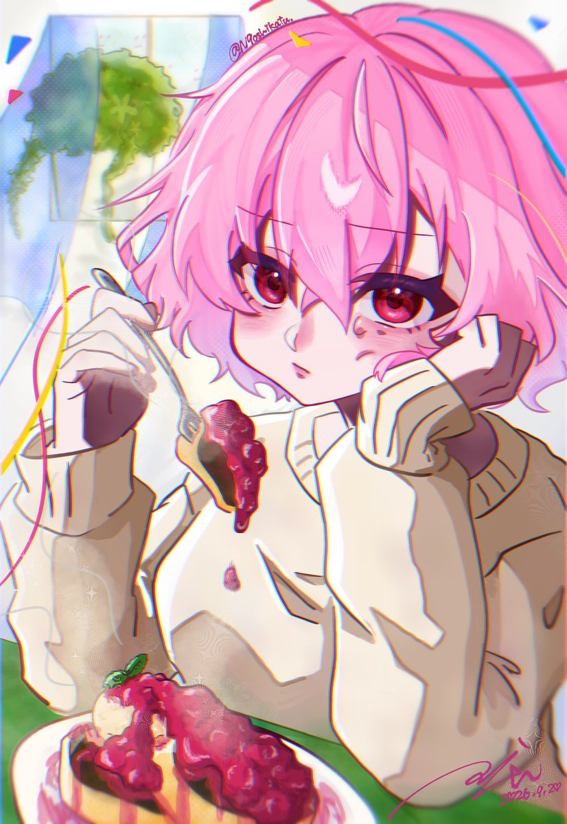 N9oshikatu's tweet photo. ベリーと焦げのコントラスト
 #なるせかいたよ https://t.co/ghbVwzjpbt
