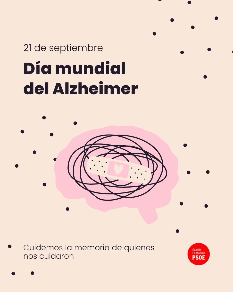 pscmpsoe's tweet photo. El Alzheimer no solo borra recuerdos, transforma la vida de miles de familias enteras que luchan cada día contra la enfermedad.

Cuidemos la memoria de quienes nos cuidaron, y apostemos por la investigación. Quienes nos cuidaron lo merecen💜 https://t.co/wEBUuHpCsi