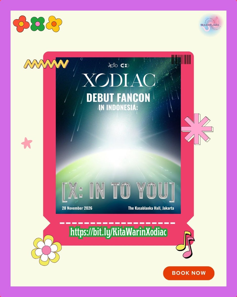 warinajaa's tweet photo. JASA WAR TIKET XODIAC DEBUT FANCON IN INDONESIA

✅Trusted
✅Data pribadi
✅Berpengalaman war tiket
✅Bisa bayar fee di akhir

‼️‼️LIMITED SLOT ‼️‼️ https://t.co/MLb6Pi7hn4
