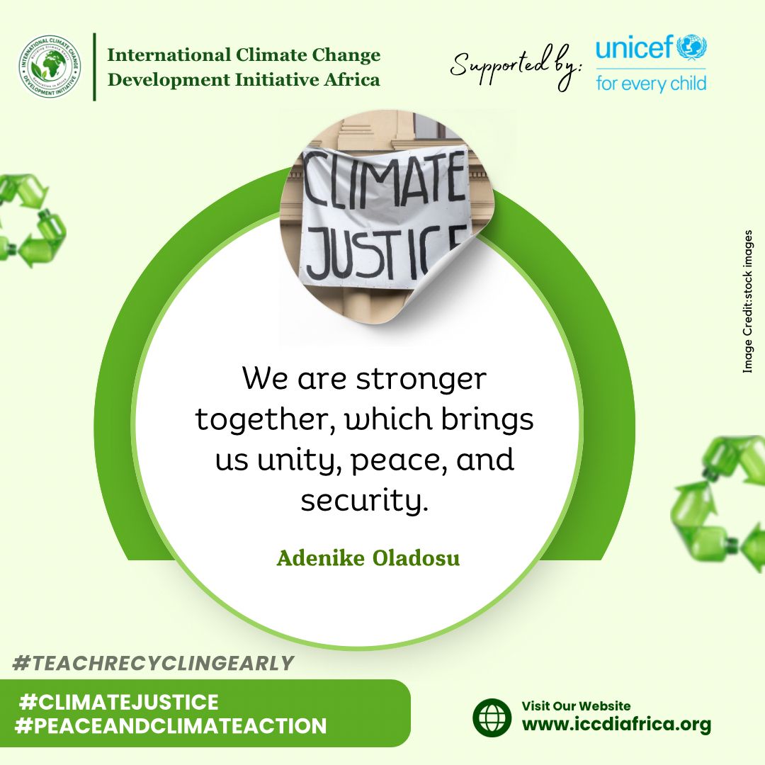 ClimateWed's tweet photo. Climate change is robbing people of their livelihoods and undermining peace and security. — Adenike Oladosu #ClimateJustice #PeaceAndClimateAction https://t.co/fjTK5ZamBK