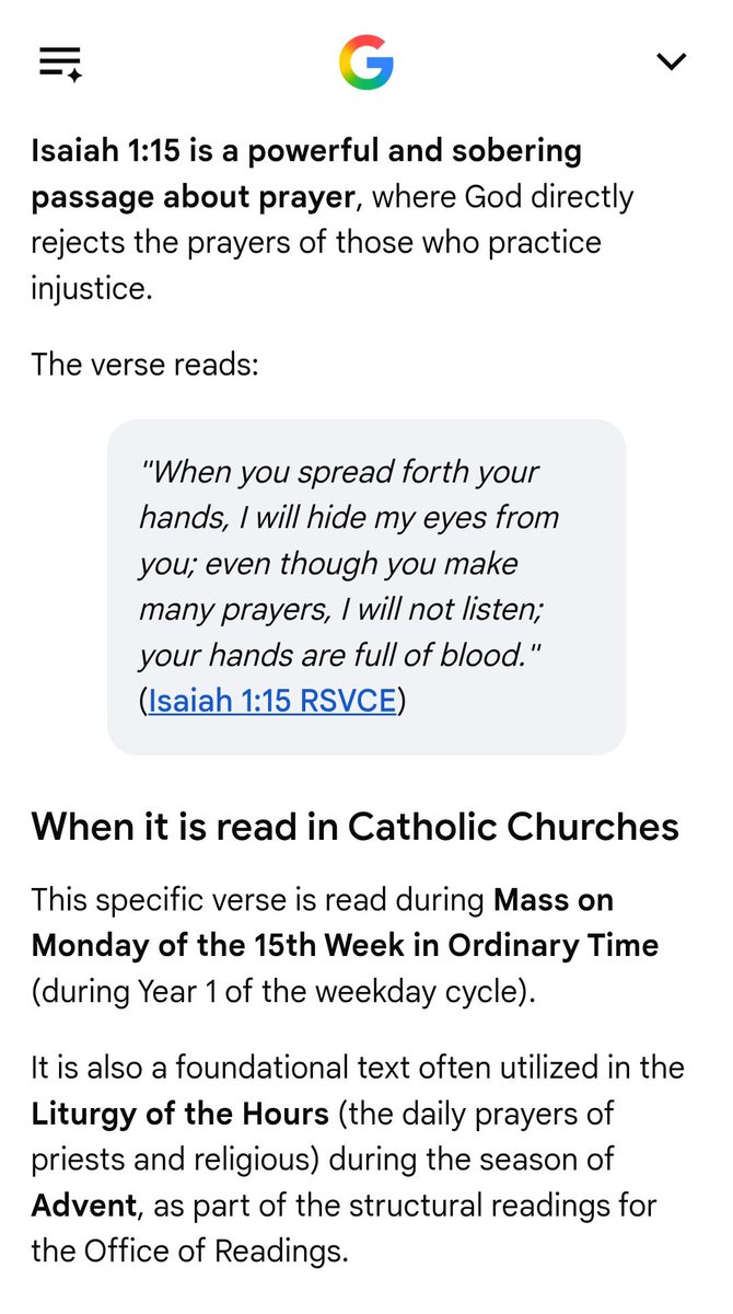 MrSillyScrips's tweet photo. @McCarthyist3 Untrue.  He is reading the Bible verse for Mass as it is done every year at the same time.  It is not read against Trump or any political figure for political points

The Pope is a professor of theology.  He dedicated his life to the Bible to an understanding you will never have. https://t.co/qUcQDBHwQF