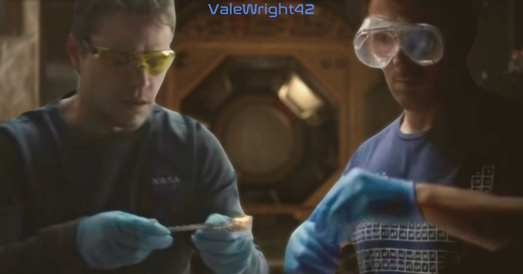 ValeWright67's tweet photo. @cinnamonbyrd And because you requested specifically doing science together, here's this one - which is also like one of the first I did and I was still figuring things out, so it's a little rough - but 🔥FIRE!🔥 #hailmartian
#rylark https://t.co/sYS2qnS9BY