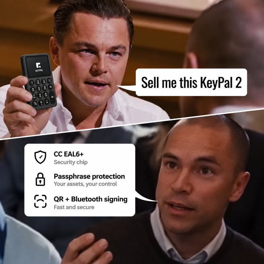 KeyPalWallet's tweet photo. I don’t need to convince you to buy #KeyPal 2.  It just happens to match everything you need. https://t.co/vMgl6VfDAB