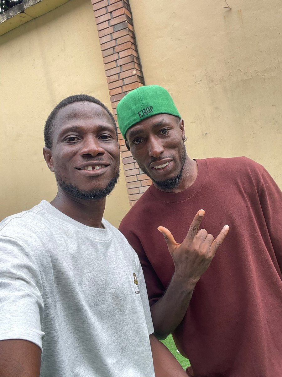 BigWeast's tweet photo. Yesterdays 🤳 gang @SportingLagos https://t.co/knzoGprjxP