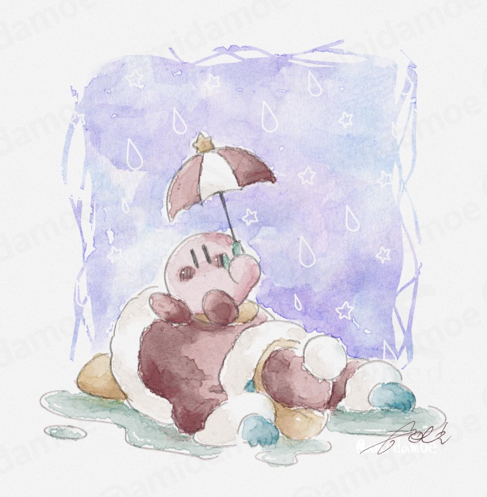 amidamoe's tweet photo. 雨、やまないね https://t.co/H3G21BU1u5