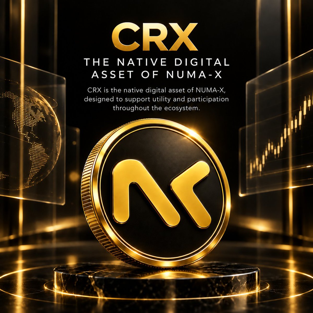 NumaXSolution's tweet photo. CRX β THE NATIVE DIGITAL ASSET OF NUMA-X
CRX is designed to support utility and participation across the NUMA-X ecosystem.
As the ecosystem develops, its native asset evolves alongside the infrastructure, products and network.
#NUMAX #CRX #Web3 #Blockchain #TokenUtility https://t.co/9hZ5Rq35dG