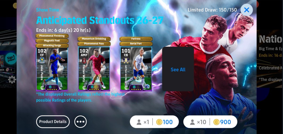 efb_shakes's tweet photo. If konami could bring such packs week in week out..

It would be easy to save 15k coins by the end of this year without getting any pressures from these Pay To Win mfs and these 100 coins lucky bastards😭🤣🤣🙌🏻

Who else is saving for the New Year Packs ??

#eFootball https://t.co/6amAEwm7HB