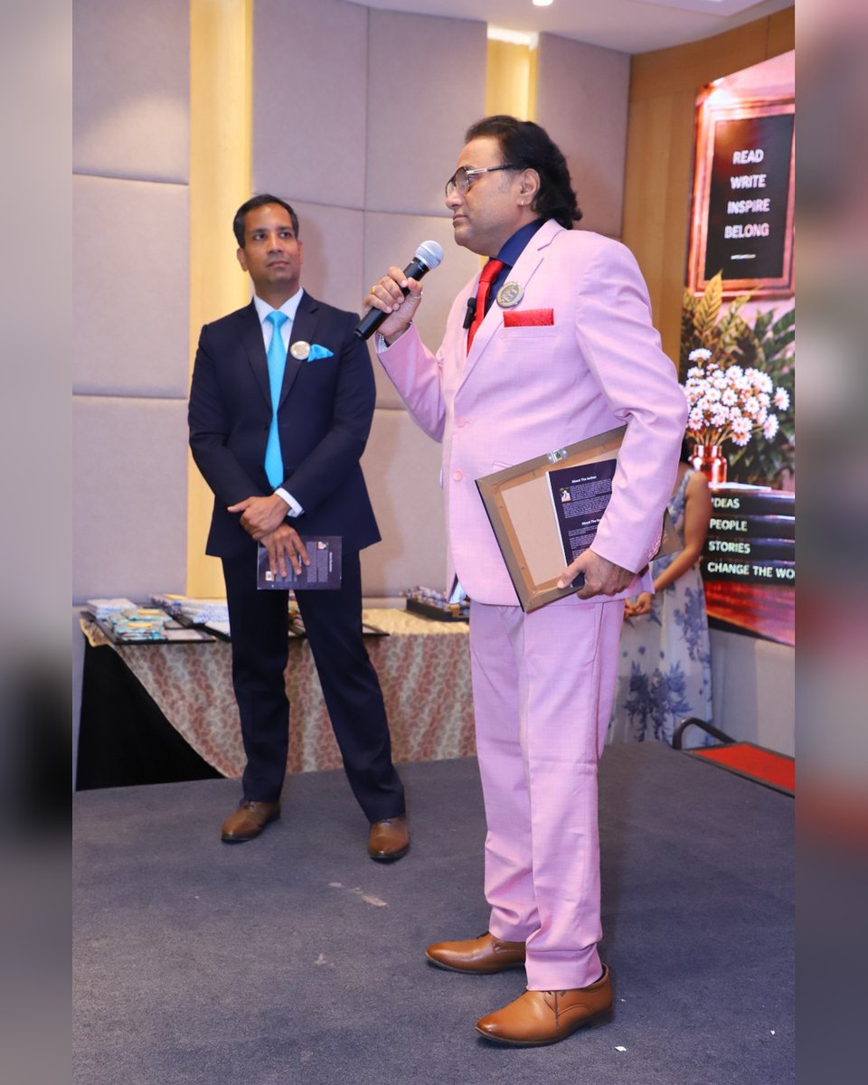 Raameshrahee's tweet photo. “The Legacy of Signature Astrology” by Shree Ramesh Kumar Yadav was officially launched on 19 September—marking a memorable celebration of wisdom, vision and the transformative power of Signature Astrology.
#TheLegacyOfSignatureAstrology #BookLaunch #SignatureAstrology https://t.co/EyNg0ZCDmd