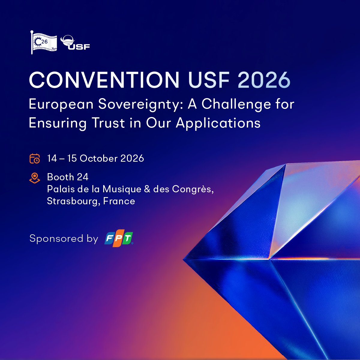 fpt_software's tweet photo. Visit us at Booth 24 to explore practical approaches to core modernization, cloud transformation, and AI readiness, and see how SAP environments can evolve toward more connected, intelligent operations. 
https://t.co/hVG9rhMRxr https://t.co/cIKvcVXjmK