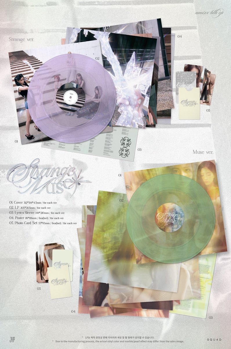 daesangdistrict's tweet photo. [PHGO] #PHGO | #DaesangDistrictGO 

✨#NMIXX - 6th Mini Album [#StrangeMuse]

🌷Random LP: 2990
🌷LP SET: 5880

Cutoff: 10/19
DOP: 10/31

To order: https://t.co/GtKxvzGhar

#Nswer #Haewon #Lily #Sullyoon #Bae #Jiwoo #Kyujin https://t.co/9o4Q2JE8XE