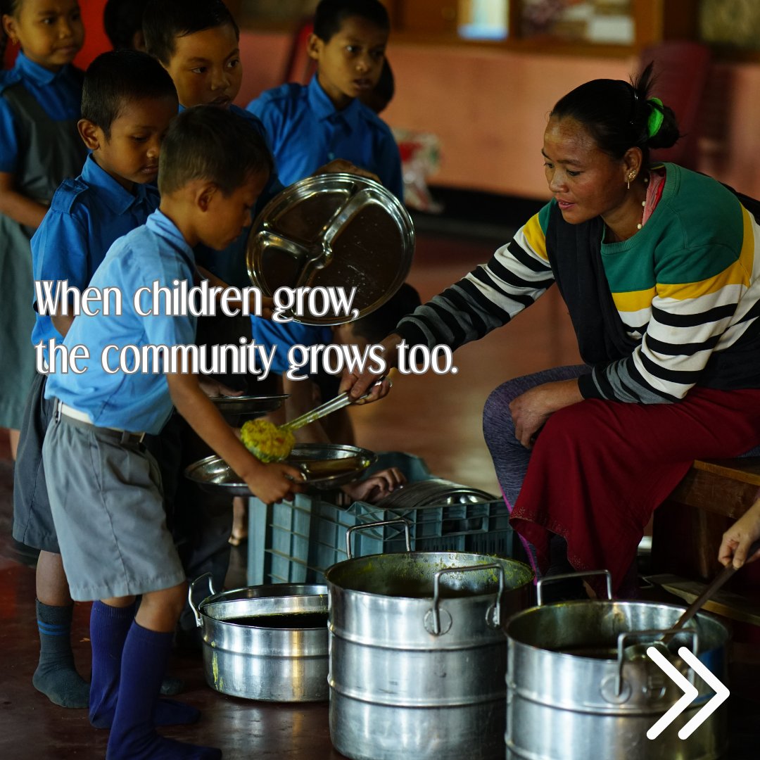 GITFOFFICIAL's tweet photo. One meal. Many lives impacted.  
For our students: nourishment to learn. 
For our community: opportunities to earn. 
For everyone: a stronger tomorrow. 

We’re grateful to Akshaya Patra Foundation, our nutrition partner, for helping us make this possible. #AkshayaPatra https://t.co/LMzuiGJEex