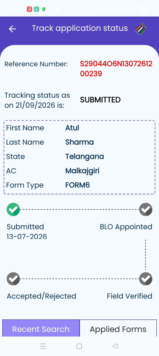 AtulSharma2210's tweet photo. @CEO_Telangana Dear ECTelangana
How much time it takes for a BLO to be appointed.. https://t.co/GYFiG325YR