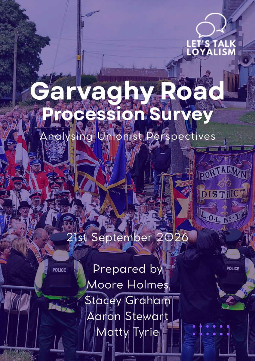 mooreholmes24's tweet photo. The Garvaghy Road survey paints a clear picture. There is overwhelming support for a procession to return, alongside strong support for peaceful and lawful means, respect for local residents and reconciliation. Nearly 30 years on, the issue remains unresolved.🧵 https://t.co/ho5Nm2xvlu