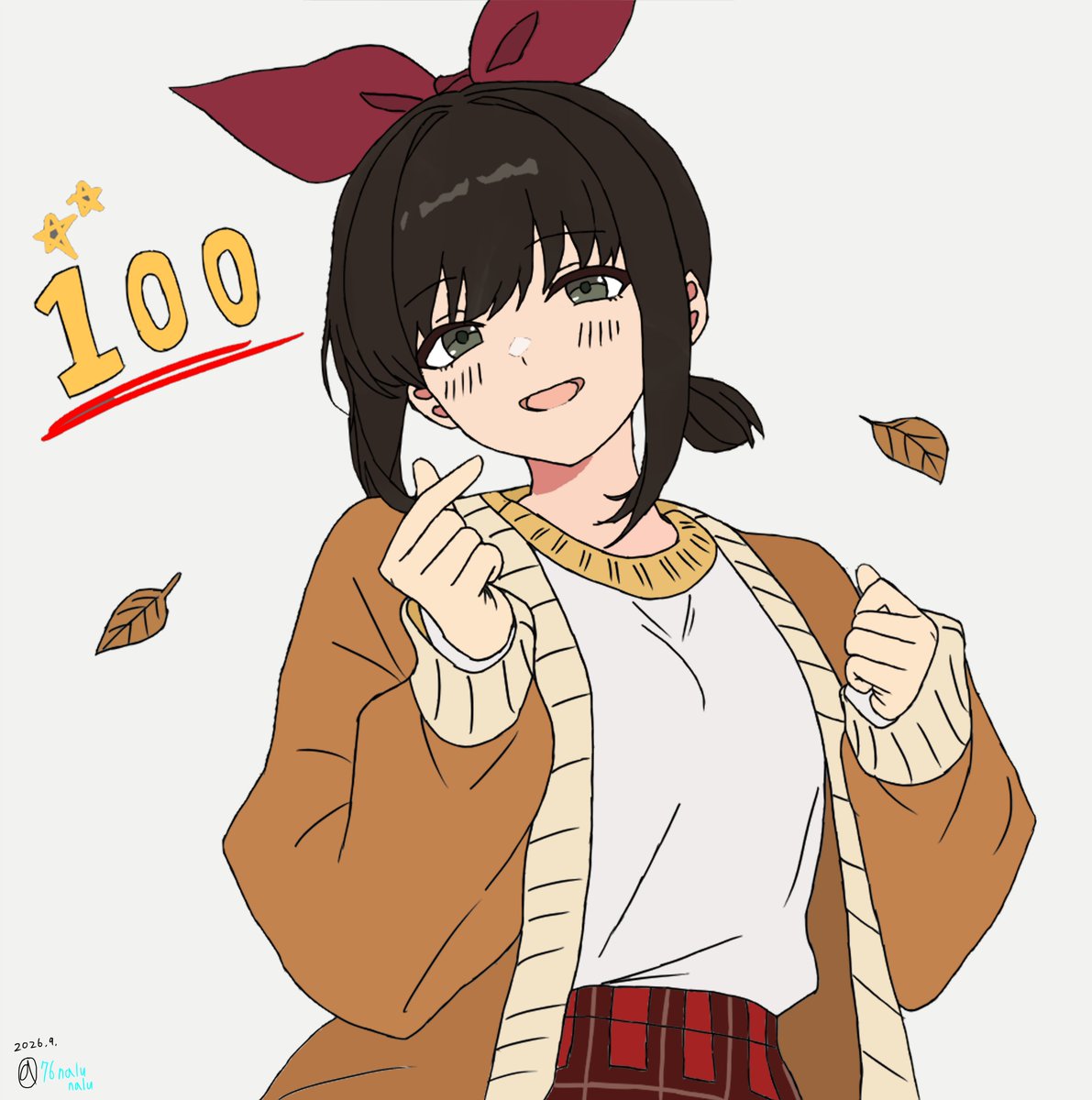 76nalunalu's tweet photo. 🎉pixivフォロワー100人達成！

100人記念に、秋の吹雪を描きました！
いつも作品を見てくださって、本当にありがとうございます！✨
これからもpixivとX(Twitter)で、楽しくイラストを描いていきたいと思います！
これからもよろしくお願いします！

#艦これ #吹雪 #艦隊これくしょん #100人記念 #秋 https://t.co/MpqwnuEwN7