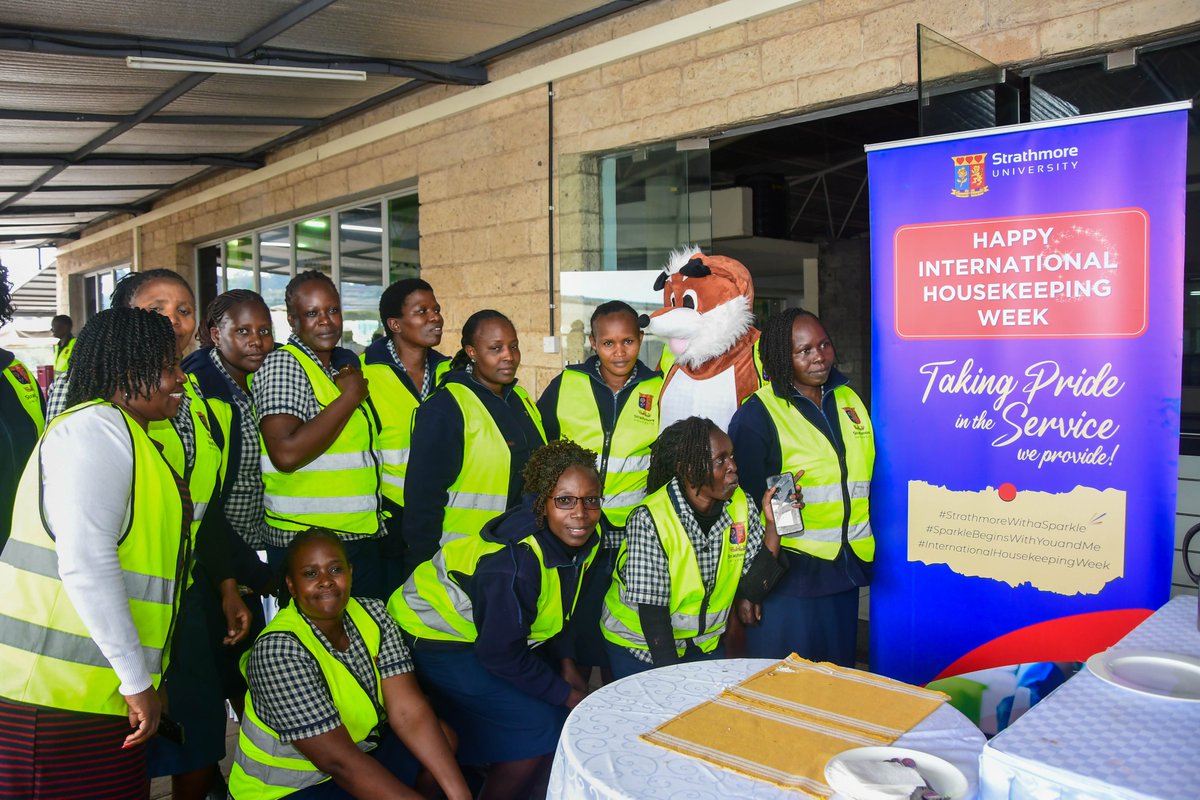 StrathU's tweet photo. To our housekeeping team, thank you for the care you put into every corner of our campus. 

We celebrate and honour you everyday!

#SUreFuture #BeStrathMore https://t.co/W8nlUXgrTb