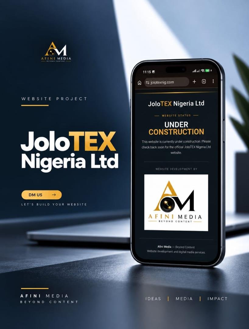 Afini_Media's tweet photo. Your digital presence is often the first impression before anyone ever meets you.

At Afini Media &amp; Technologies, we build it to be strategic, polished, and designed to represent your brand the way it deserves.

DM us now and let's get started. #BeyondContent #DigitalPresence https://t.co/i4rbUGZQHy