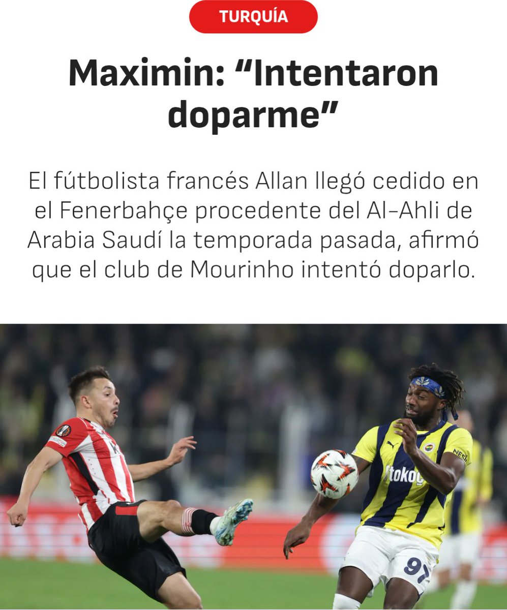 Sakai967's tweet photo. Recordemos cuando un jugador del fenerbahçe, entrenado por Mourinho, dijo que intentaron doparle con "inyecciones sin sentido". El famoso método Pintus 💉 https://t.co/y4xiGaKsJh