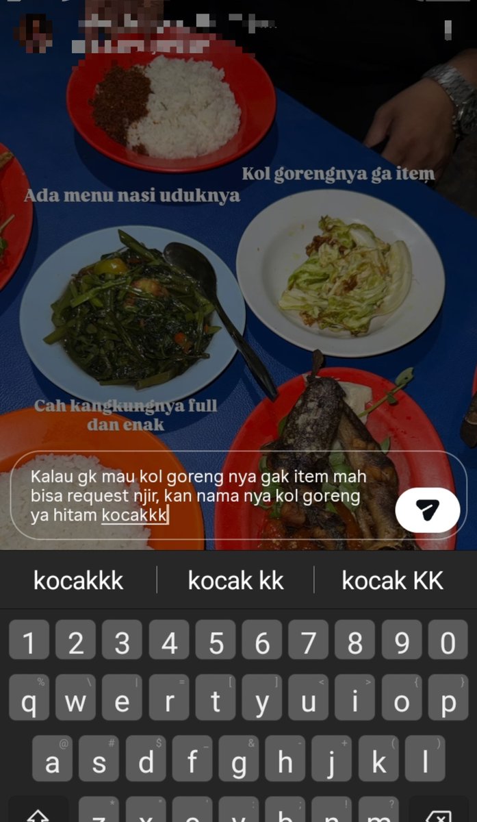 alaiwacingcing's tweet photo. Opini pribadi doang karena kebetulan gue jualan lamongan, kdng tu ada yang minta kol goreng nya itu garing jadi nya ya warna nya hitam, intinya pendapat gue aja ini, au ah kol goreng nya gak item tu gak suka banget, au ah, intinya bisa request biar gak item https://t.co/GrXtVsj9hr