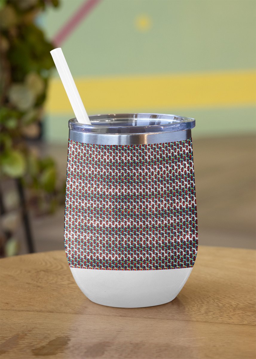habatour20's tweet photo. This #winetumbler features an intricate #woveninspired #abstractpattern of interlocking diagonal shapes in rich blue, red, green, turquoise, and white.
Available at : https://t.co/VqWQrSPQr7
#AbstractTumbler #ColorfulDrinkware #ArtInspired #ModernDrinkware #UniqueTumbler #tumbler https://t.co/oT9a2dGokm