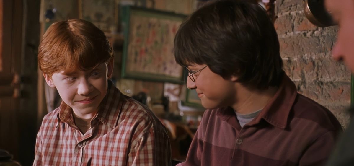 xweasleyss's tweet photo. "Harry liked Hermione very much, but she just wasn't the same as Ron." -Harry Potter and Goblet Of Fire https://t.co/tVSj3WDVCK