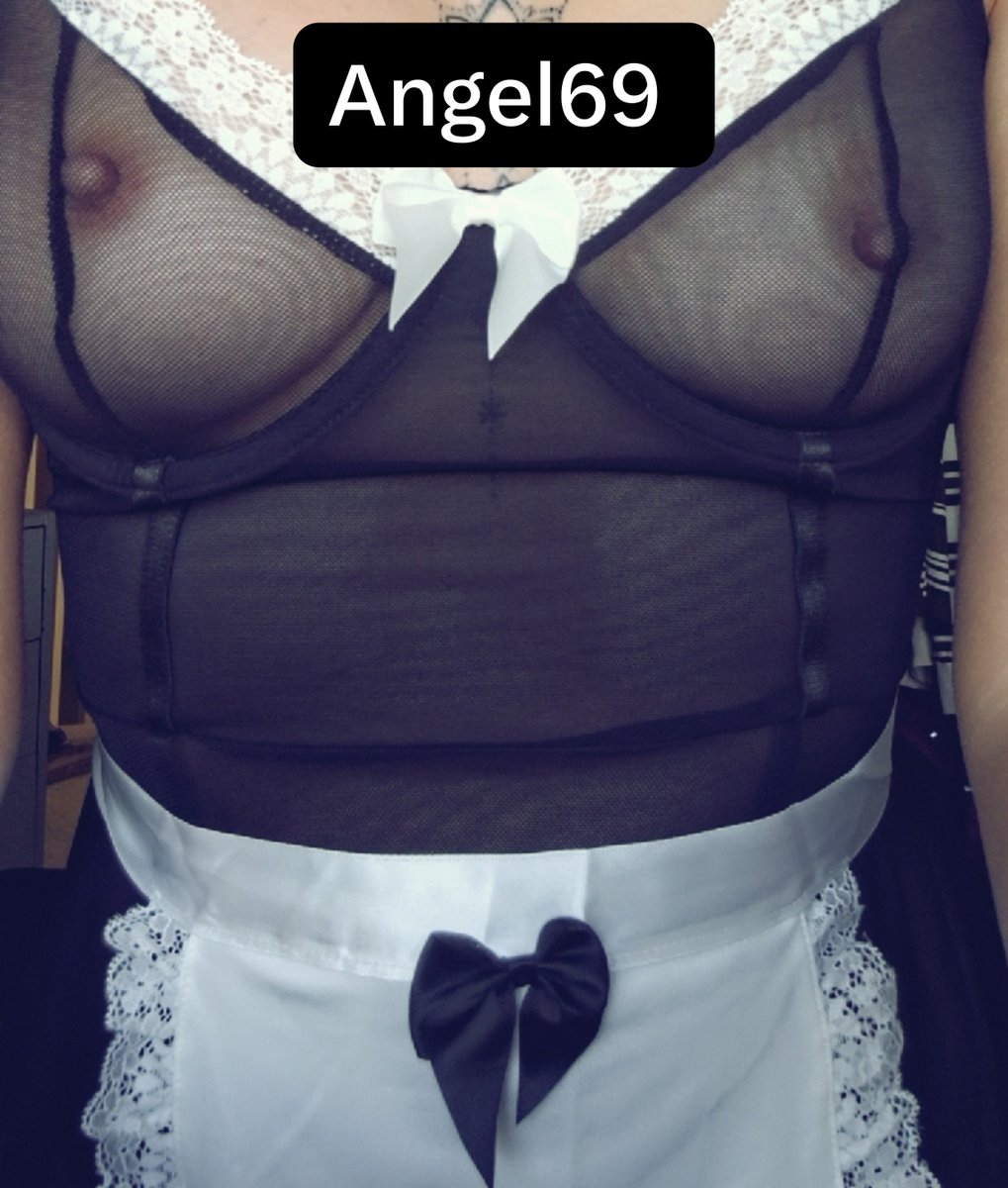 Angel69888's tweet photo. #nipples #tits #maid #repost https://t.co/befQewXzaI