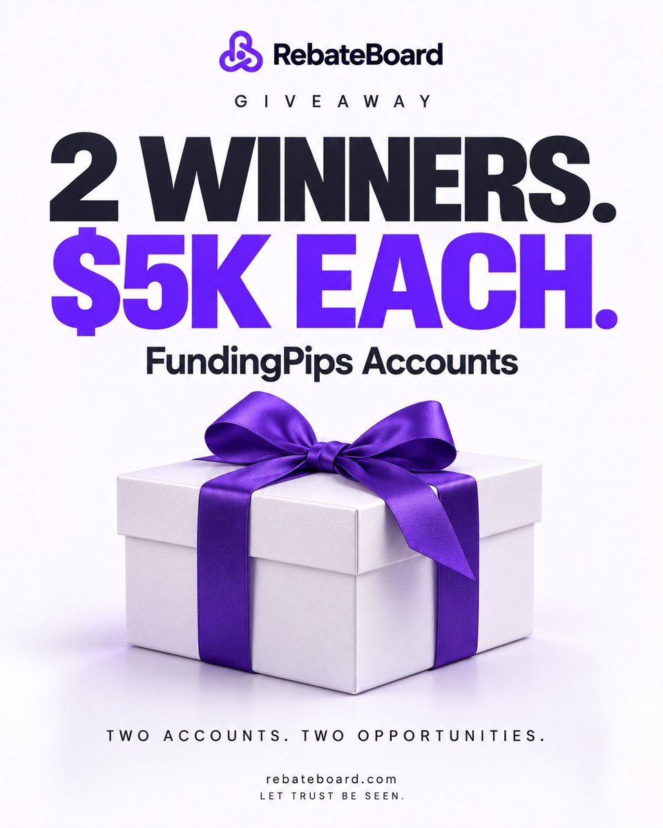 rebateboard's tweet photo. 💬 YOUR EXPERIENCE. YOUR FEEDBACK.

Explored https://t.co/THcdfccGVU? Tell us what you think and get a chance to win in our 2× $5K Account Giveaway 🎁

Share a post on X about:
• What you found useful
• What could be clearer
• What you’d like us to improve

Tag @rebateboard and use #RebateBoardFeedback.

Then share your post in our discord https://t.co/bWIIWdkbLy #suggestions channel so the team can follow the discussion and count your entry.

Honest opinions matter positive feedback and constructive criticism are equally welcome. 💜
