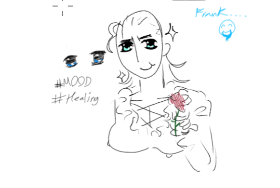 RK5_N0's tweet photo. some stuff i drew on magma with friends 💜 mariam drew boobs on karias and takeo. and roxy was moemaxxing. https://t.co/inTy4C5h3X