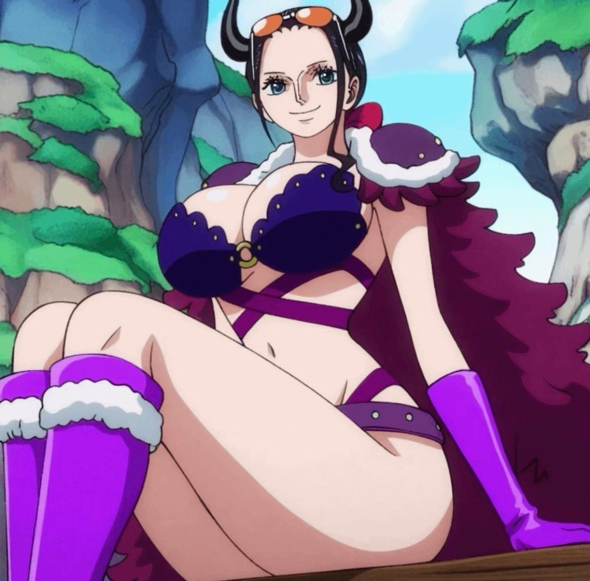 allanimedoc's tweet photo. Nico Robin in Onigashima. https://t.co/qwnfmksjaU