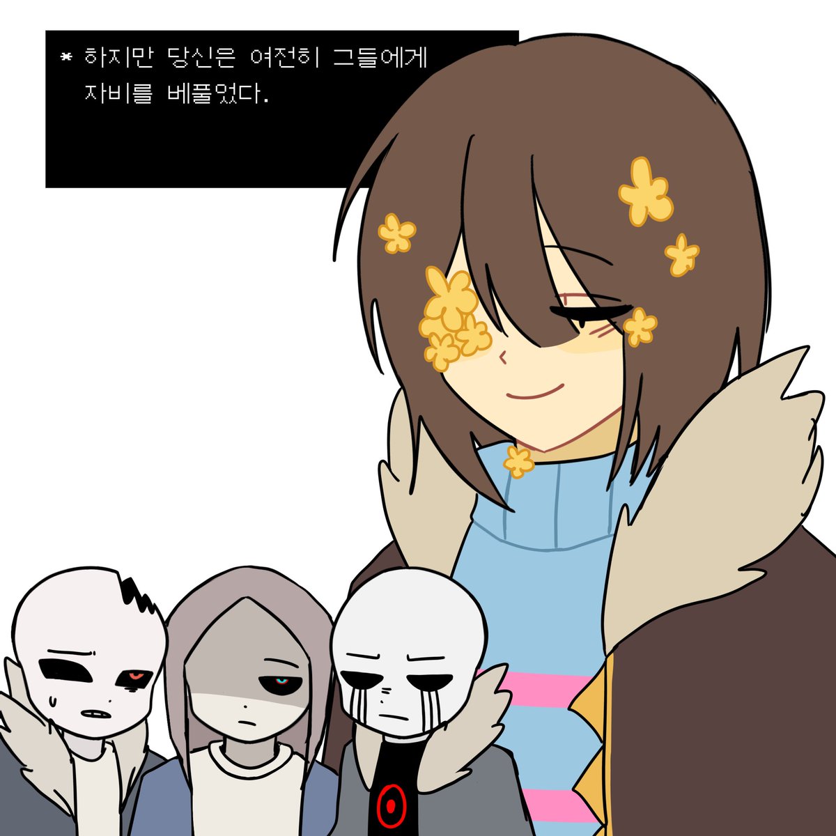 towel_altacc's tweet photo. 얘네라도 플펠프리스크는 못 죽일거 같음 케케
#sans #frisk #frans https://t.co/Ox9hGxpcCH