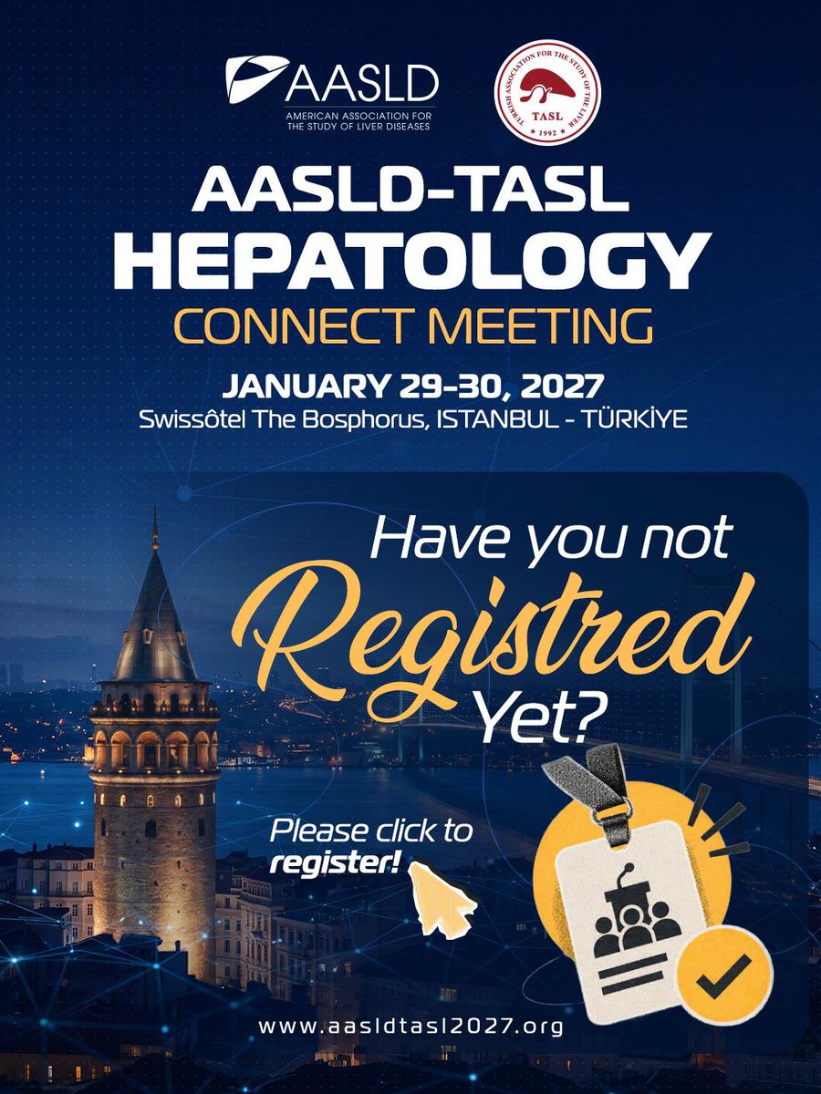 tkadorg's tweet photo. Join us in Istanbul for two inspiring days bringing together leading international experts, the latest scientific advances, and emerging approaches in hepatology. https://t.co/T3PtwX3AwT
