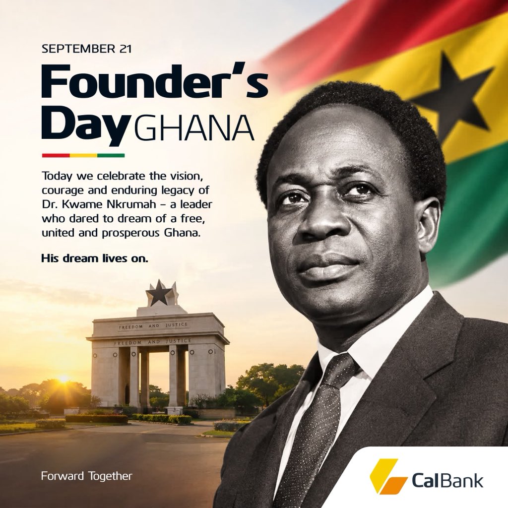 CalBankPLC's tweet photo. Happy Founder’s Day

#LifeSimplified #CalBank #ForwardTogether https://t.co/uYMuf7trz6