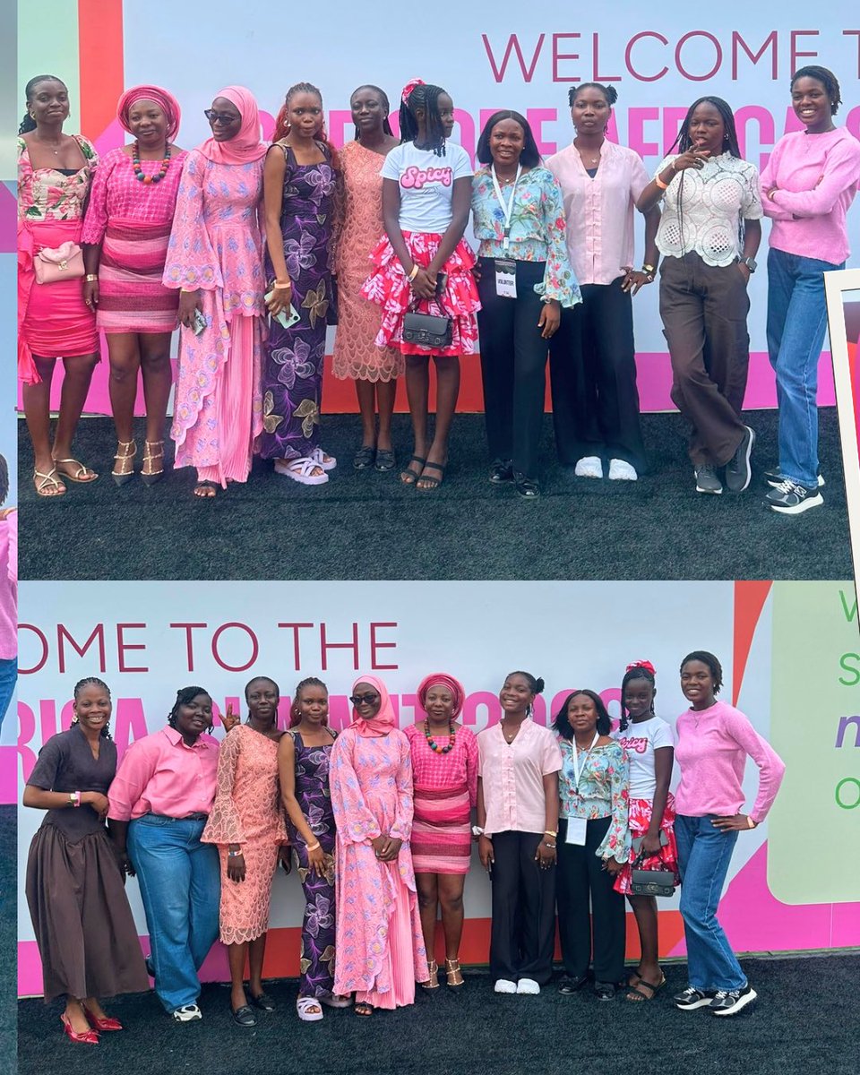 ScaUnilag's tweet photo. SCA UNILAG ladies at the SCA Summit 2026! 🩷

A weekend of learning, connection, inspiration, and new possibilities.
Thank you, She Code Africa, for putting together such a beautiful experience. 

#scasummit2026 #shecodeafrica #scaat10 #scaunilag #womeninstem https://t.co/WYWCDVMX8q