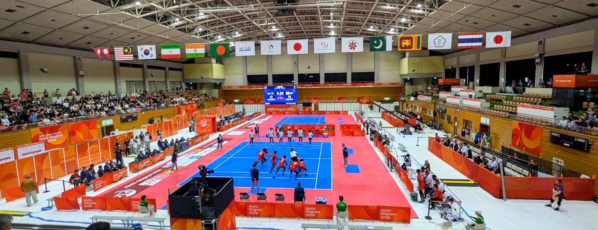 Shift_11111111's tweet photo. 第20回アジア競技大会 (2026/愛知・名古屋) カバディ 男子・女子予選ラウンド

公式サイト
https://t.co/JPLKl4UGTW
チケット購入サイト
https://t.co/dTc8LRqYRQ
Instagram
https://t.co/NjKkIiWCwI…

#アジア競技大会 #愛知名古屋2026 https://t.co/0zIkvw8Jf8