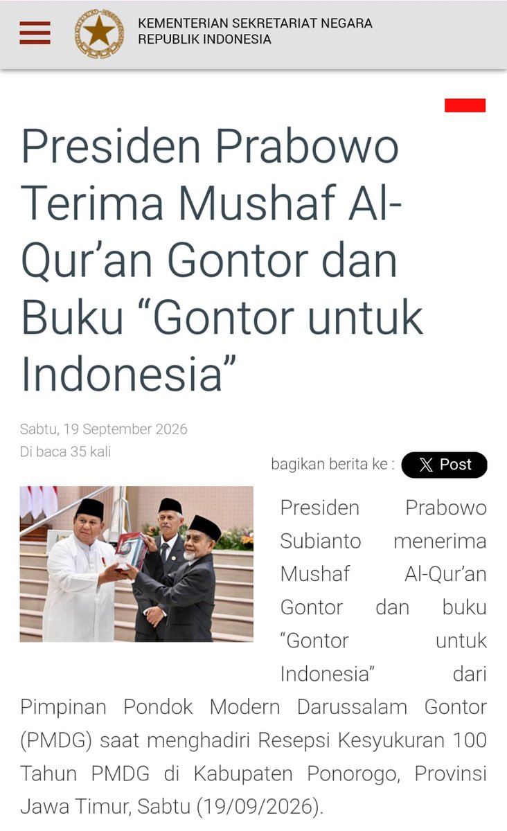RendryIyas's tweet photo. Dari desa pegunungan, pulau-pulau perbatasan, hingga kawasan tertinggal, peran negara harus terasa hingga penjuru terpencil dan terluar.

Bertumbuh Menuju Sejahtera https://t.co/bZ9npmiq7u