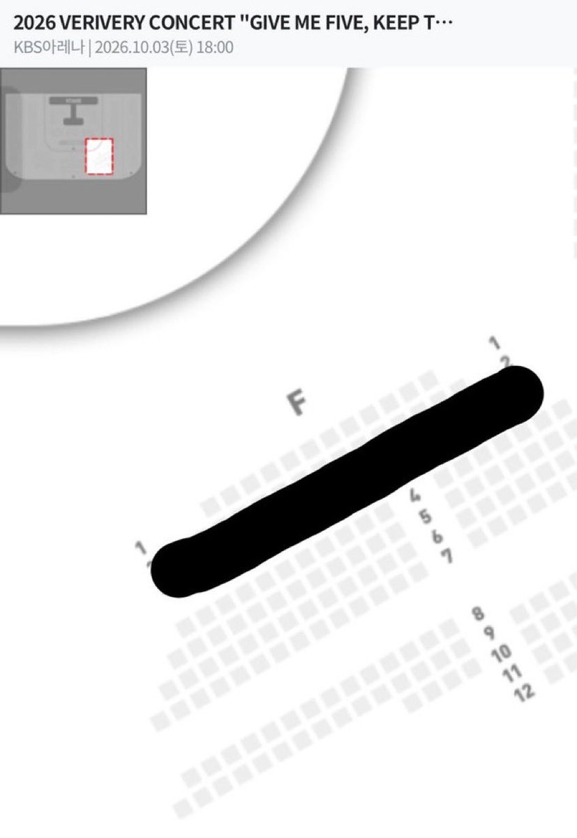 d2alxio's tweet photo. 2026 GIVE ME FIVE, KEEP THAT VIBE
베리베리 콘서트 티켓 원가이하 양도

10/3 첫콘
VIP 2층 F구역 3열
티포 16 (하이터치 포함)

모든 인증 가능 / 현장에서 티켓 전달해드려요 !
https://t.co/NtE85U8Piz

동헌 계현 연호 용승 강민 verivery ticket https://t.co/bN3yj3b7in