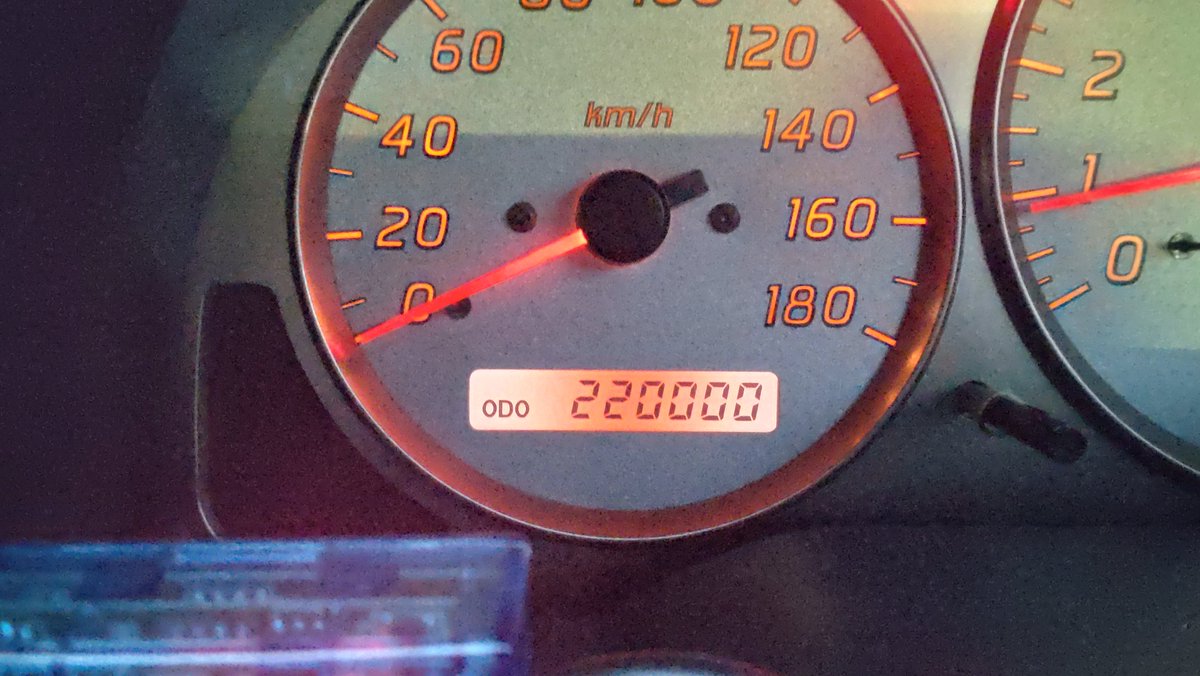 haruchan_a2c's tweet photo. 祝22万km！！
#220000km 
#22万km https://t.co/bLMErrJjKB