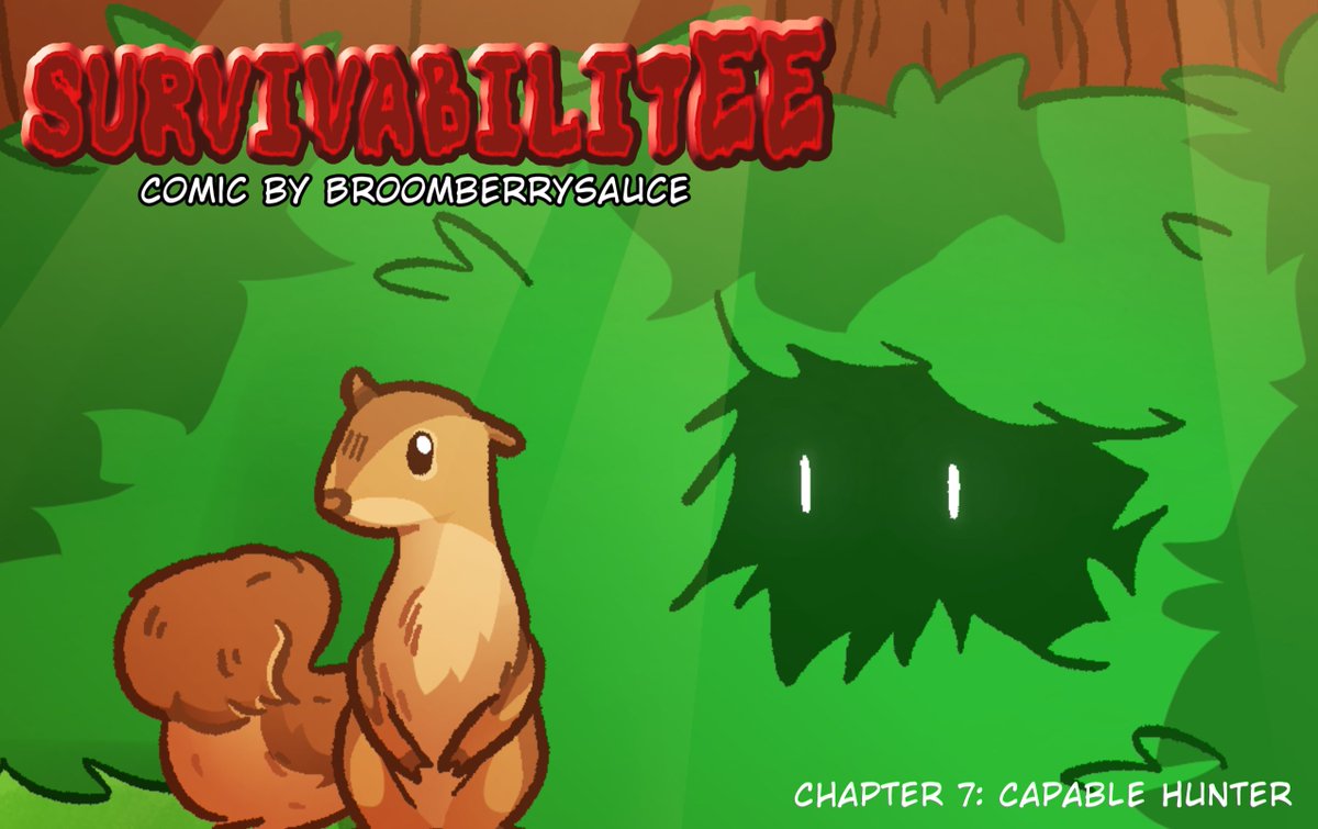 broomberrysauce's tweet photo. SurvivabilitEE, an Excellent Entities AU
CHAPTER 7: Capable Hunter
#excellententities #threeee #threeeeosc #eeeosc https://t.co/GNmHkX1dCH