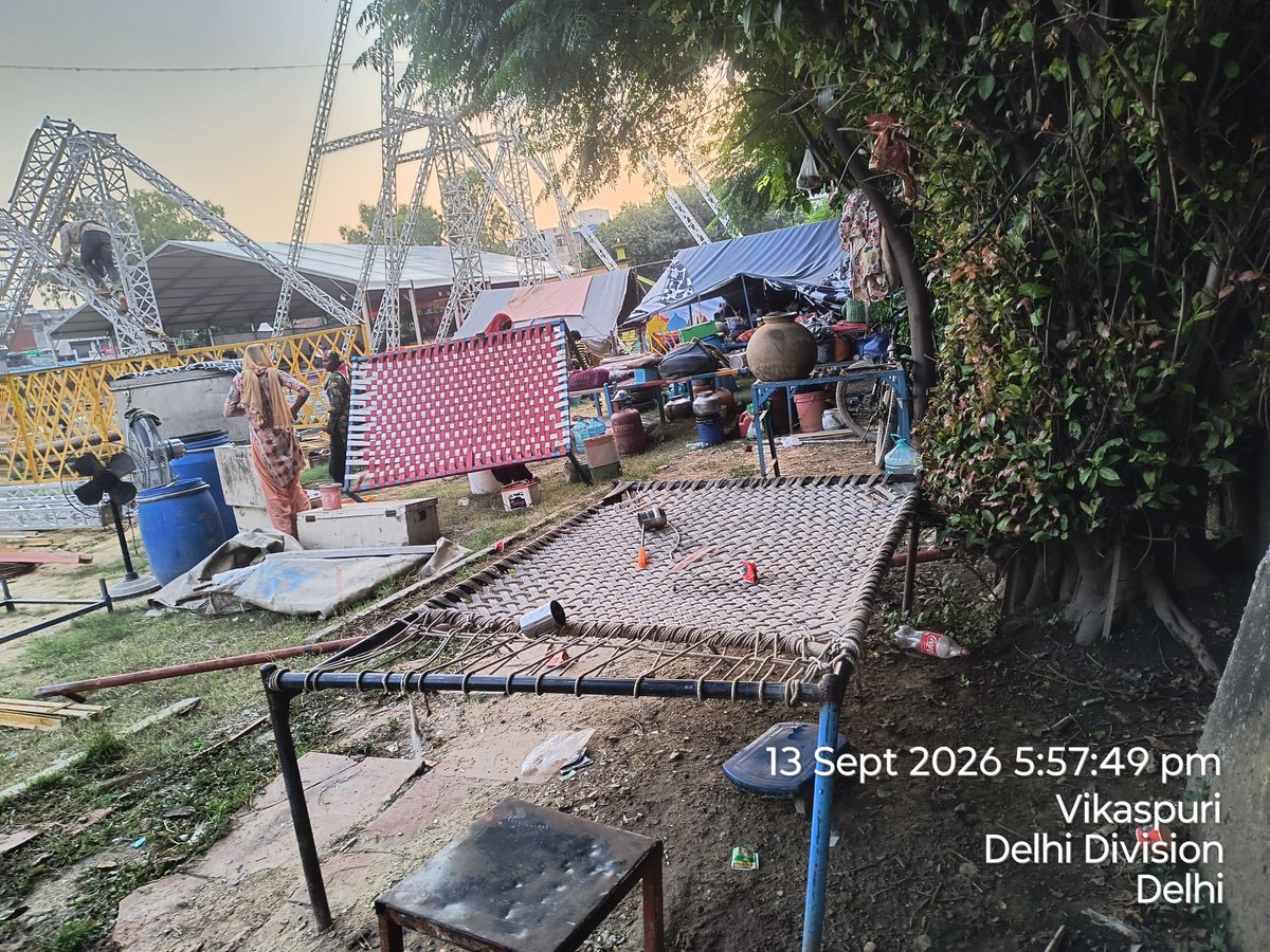 fblockvikaspuri's tweet photo. @htTweets @JasjeevGandhiok How badly Parks are getting destroyed. Matter pertains to violation of environment norms at the MCD Dussehra Park F Block Vikaspuri New Delhi. This matter is pending before Hon'ble NGT. It's being years now no violators have been penalized by the Hon'ble NGT. https://t.co/5ZX98232PC