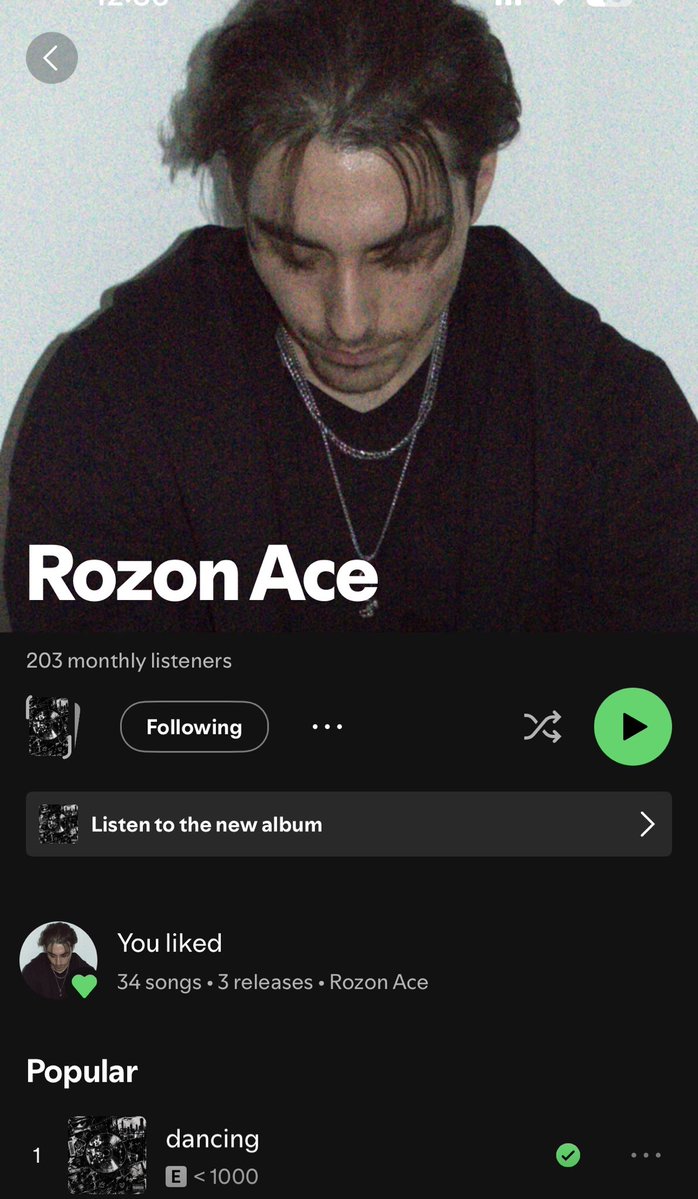 RozonAce's tweet photo. 200 monthly, I love you all ❤️ music and yall mean the world to me https://t.co/CxTUvBriq8