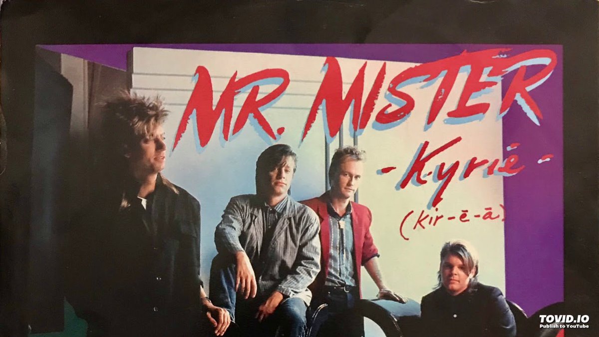 pfeltovich's tweet photo. @TyleneBuckXXX Arguably my all-time favorite 80s band is @MrMrOfficial and the track "Kyrie" 💯 https://t.co/X6oiS2KgJQ